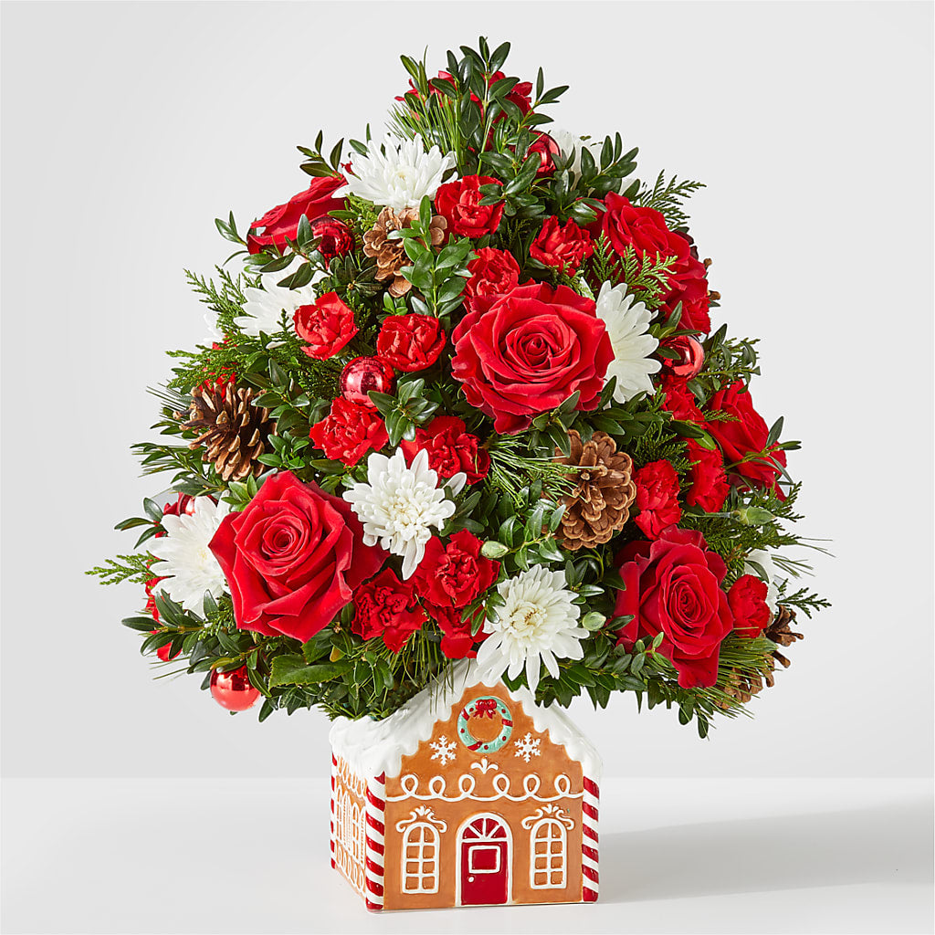 Spiced Gingerbread Tree – A Flower Matters, Dallas TX