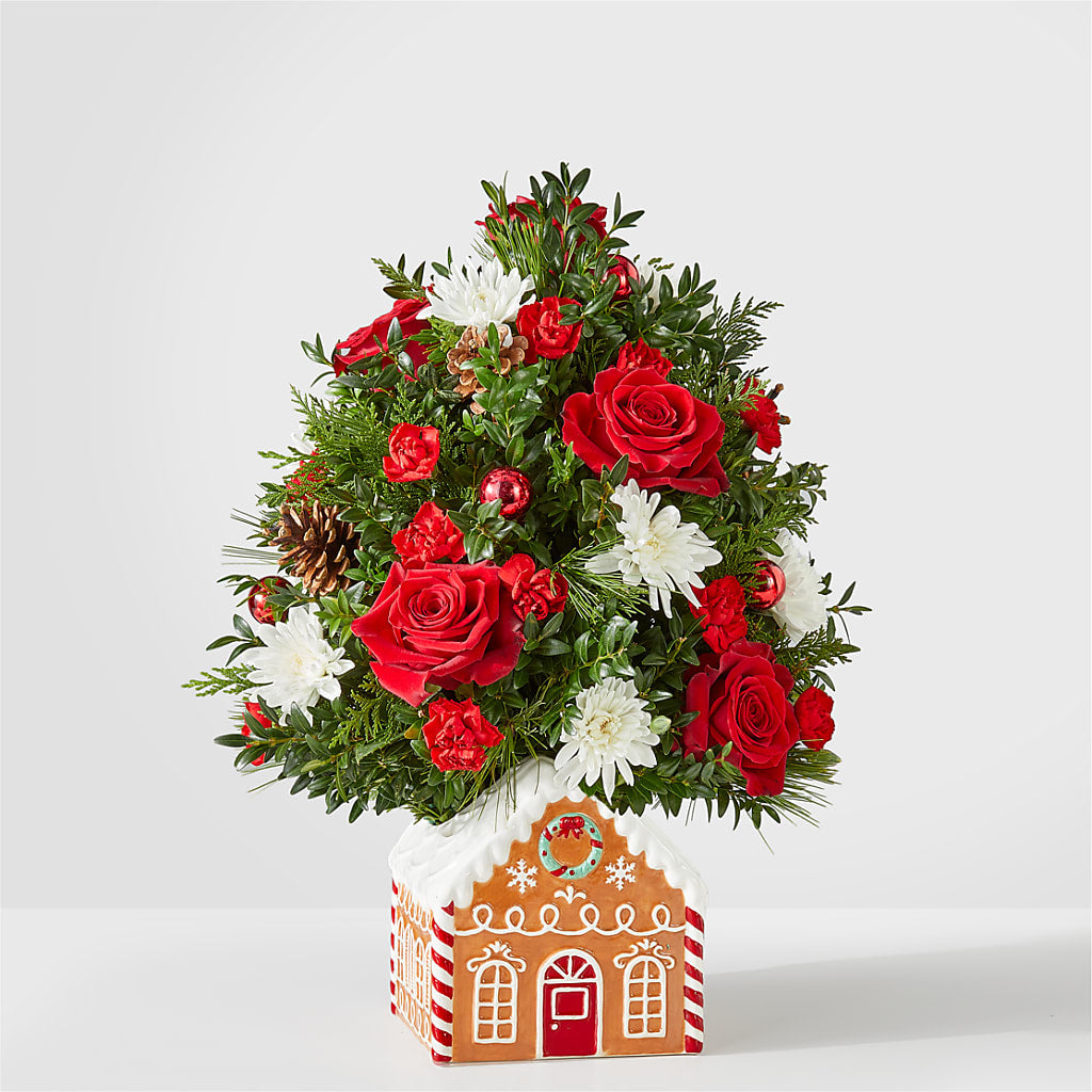Spiced Gingerbread Tree – A Flower Matters, Dallas TX