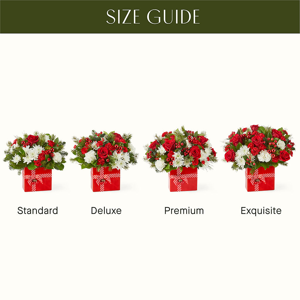 Presents Under the Tree Bouquet – A Flower Matters, Dallas TX