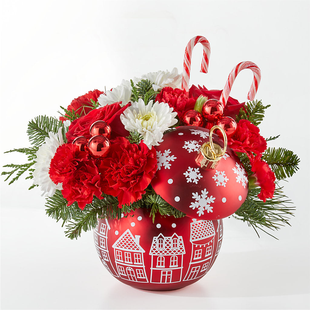 Cheer in the Air Ornament – A Flower Matters, Dallas TX