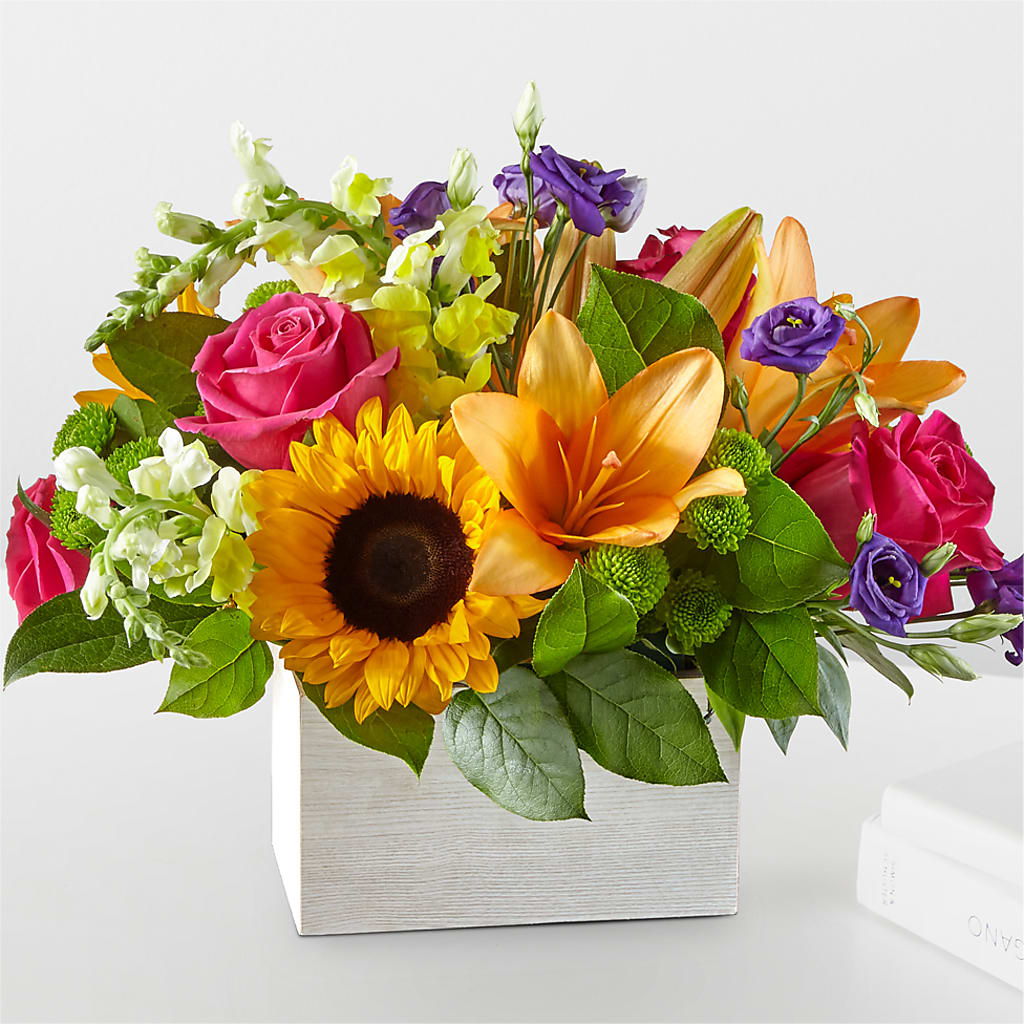 Best Day Box Bouquet – A Flower Matters, Dallas TX