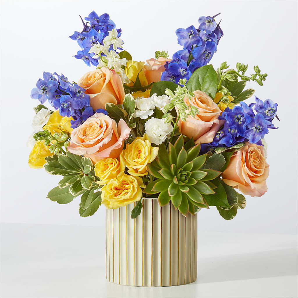 Cobalt Reverie Bouquet – A Flower Matters, Dallas TX