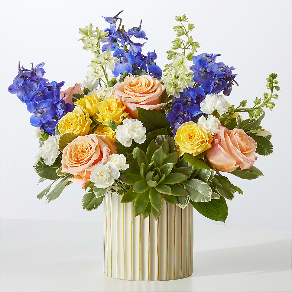 Cobalt Reverie Bouquet – A Flower Matters, Dallas TX