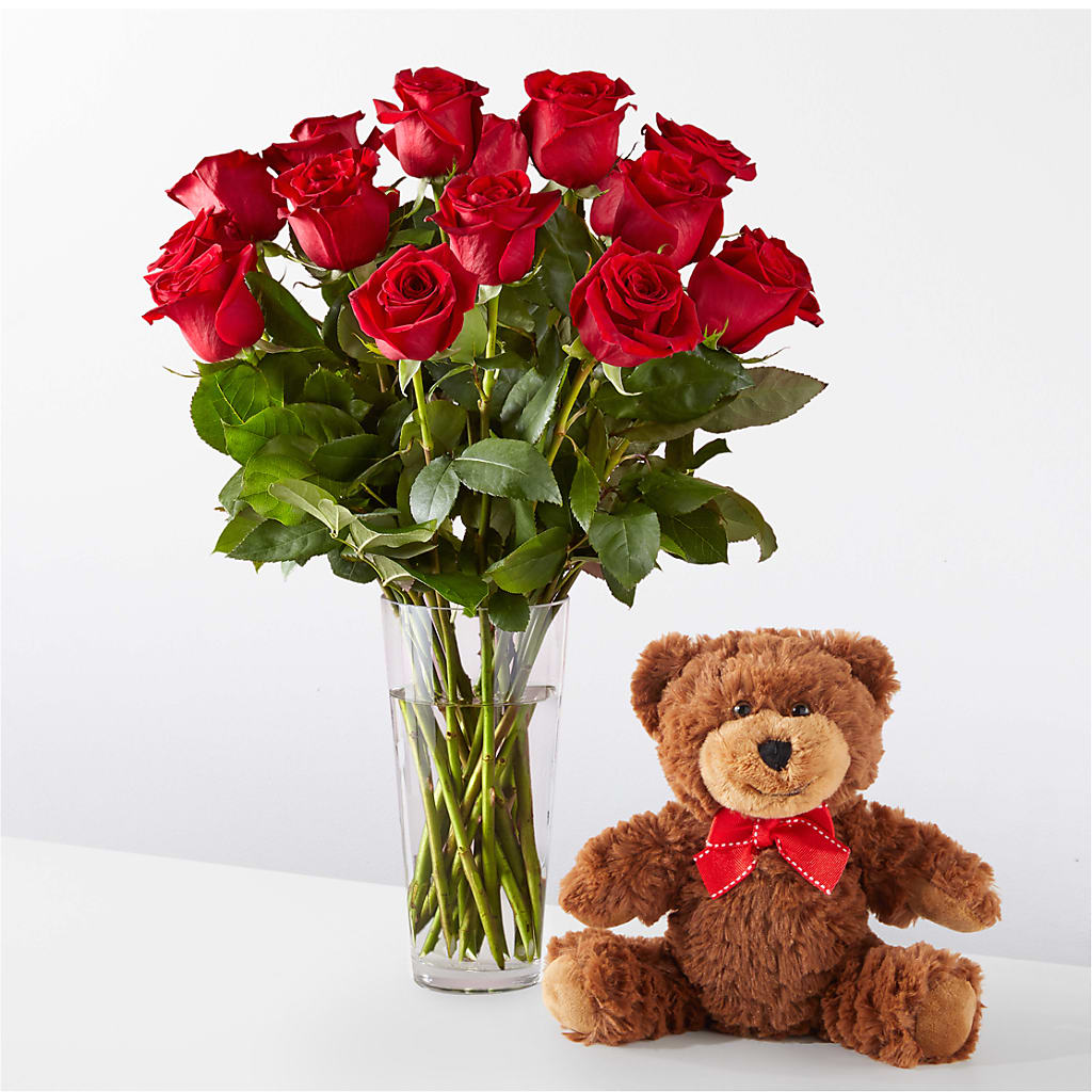Romantic Long Stem Red Rose Bouquet Bundles – A Flower Matters, Dallas TX