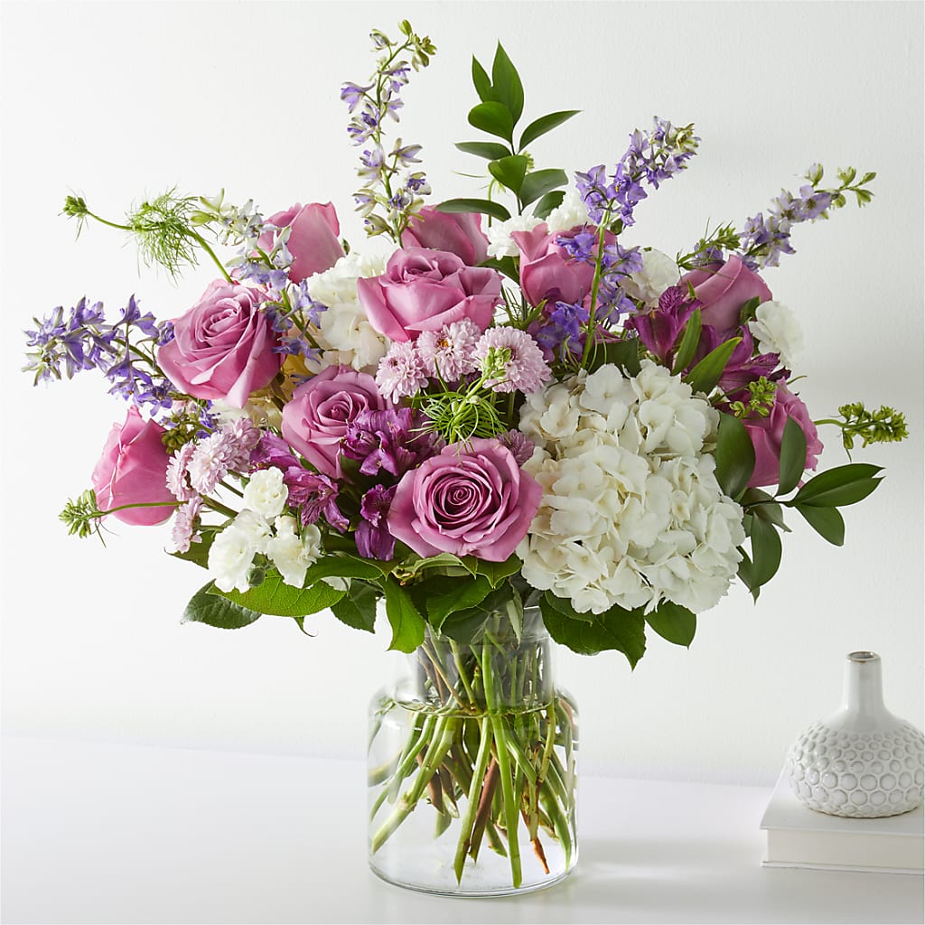 Violet Caress Bouquet – A Flower Matters, Dallas TX