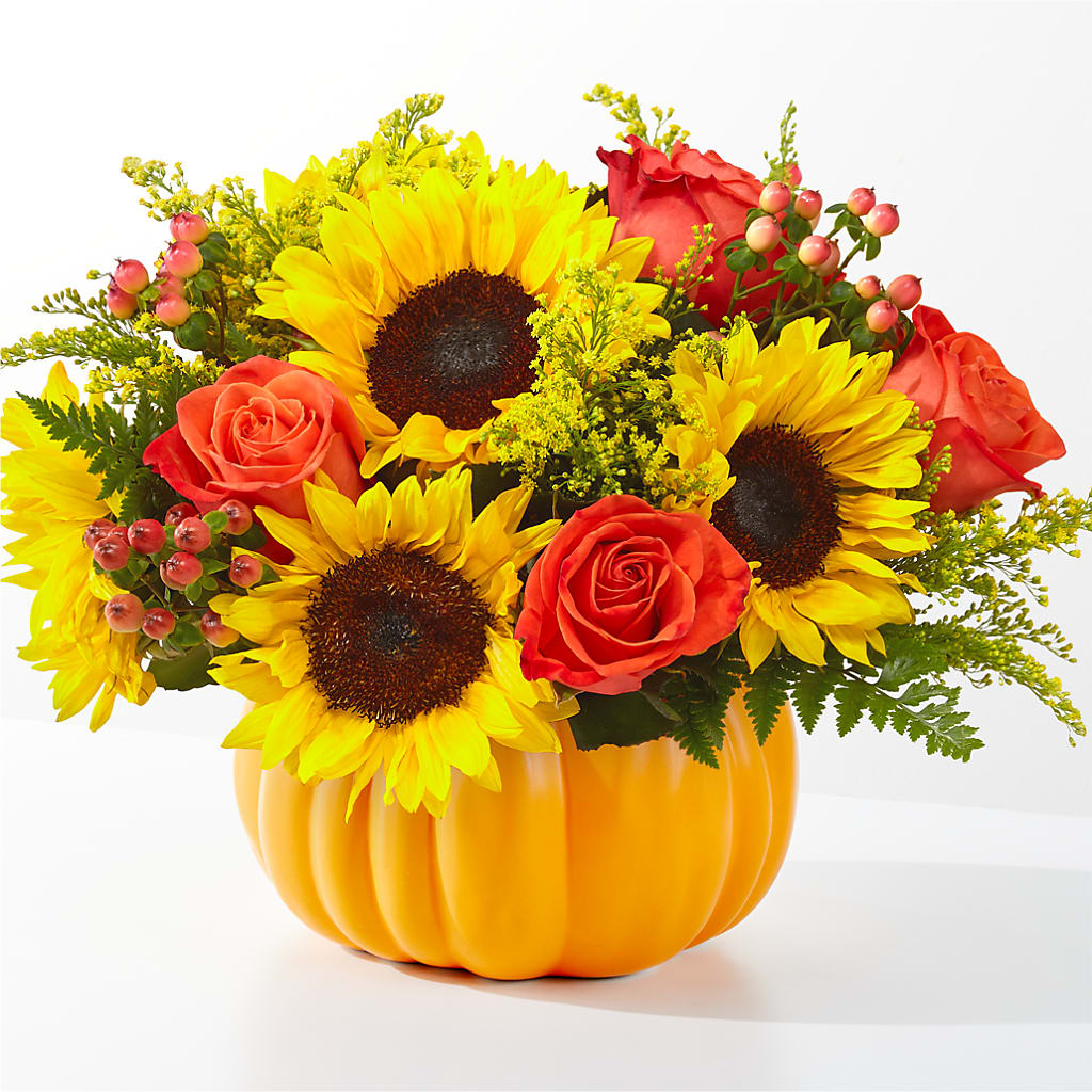 Pick of the Patch Pumpkin Bouquet – A Flower Matters, Dallas TX