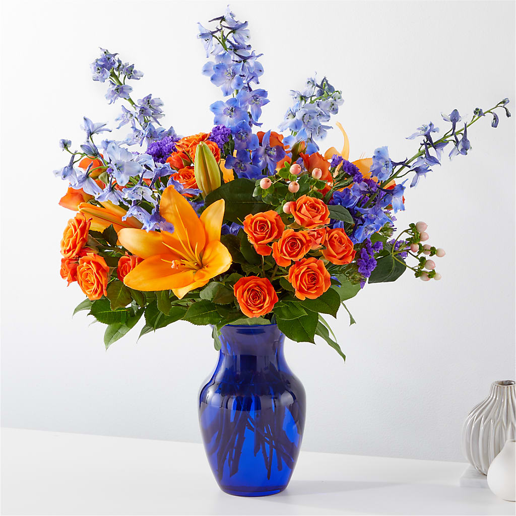Radiant Citrus Bouquet – A Flower Matters, Dallas TX