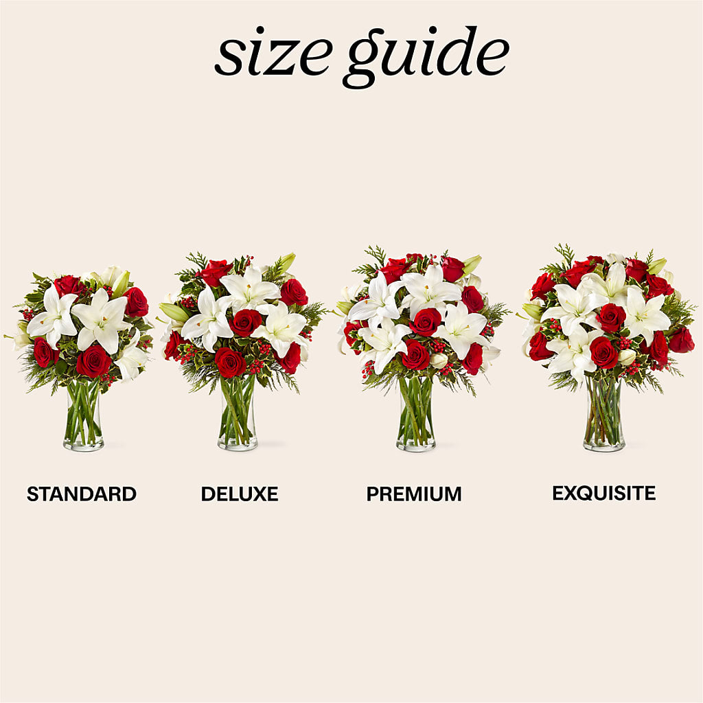 Sparkling Snowflakes Bouquet – A Flower Matters, Dallas TX