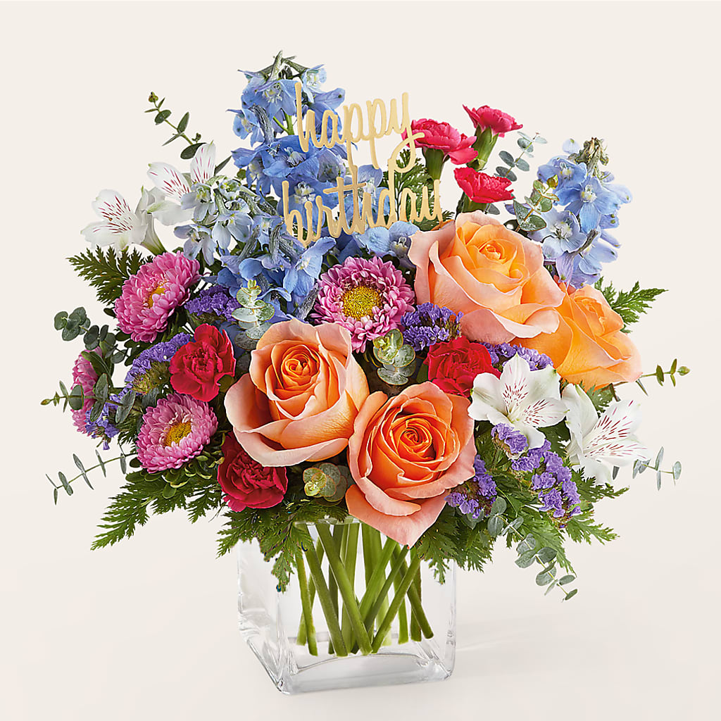 Birthday Bash Bouquet – A Flower Matters, Dallas TX
