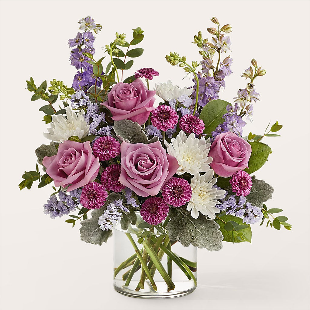 Violet Frost Bouquet – A Flower Matters, Dallas TX