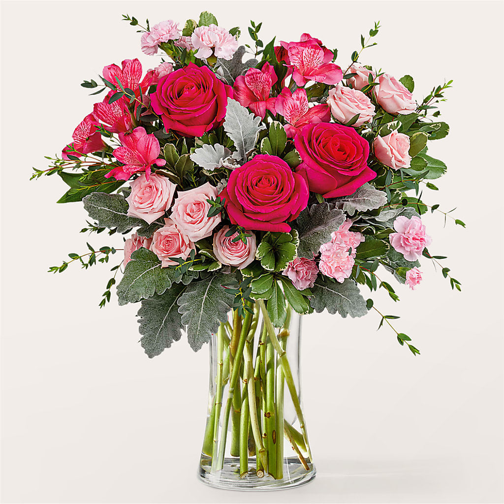 Tickled Pink Bouquet – A Flower Matters, Dallas TX