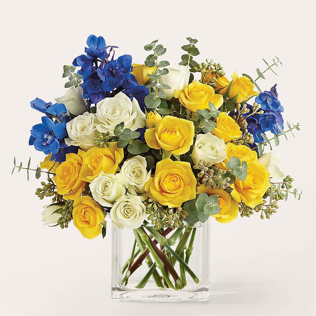Sparkling Citrine Bouquet – A Flower Matters, Dallas TX