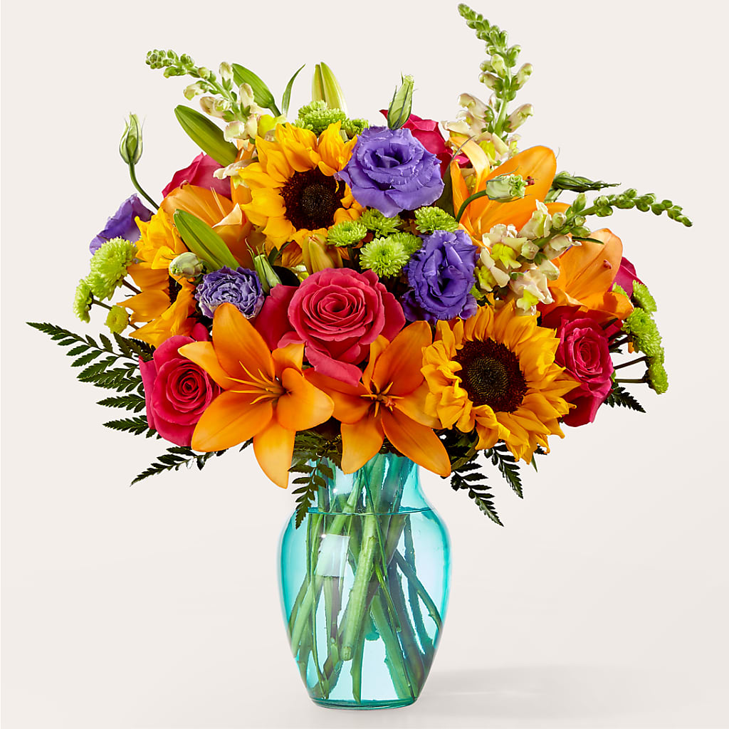 Double Rainbow Bouquet – A Flower Matters, Dallas TX