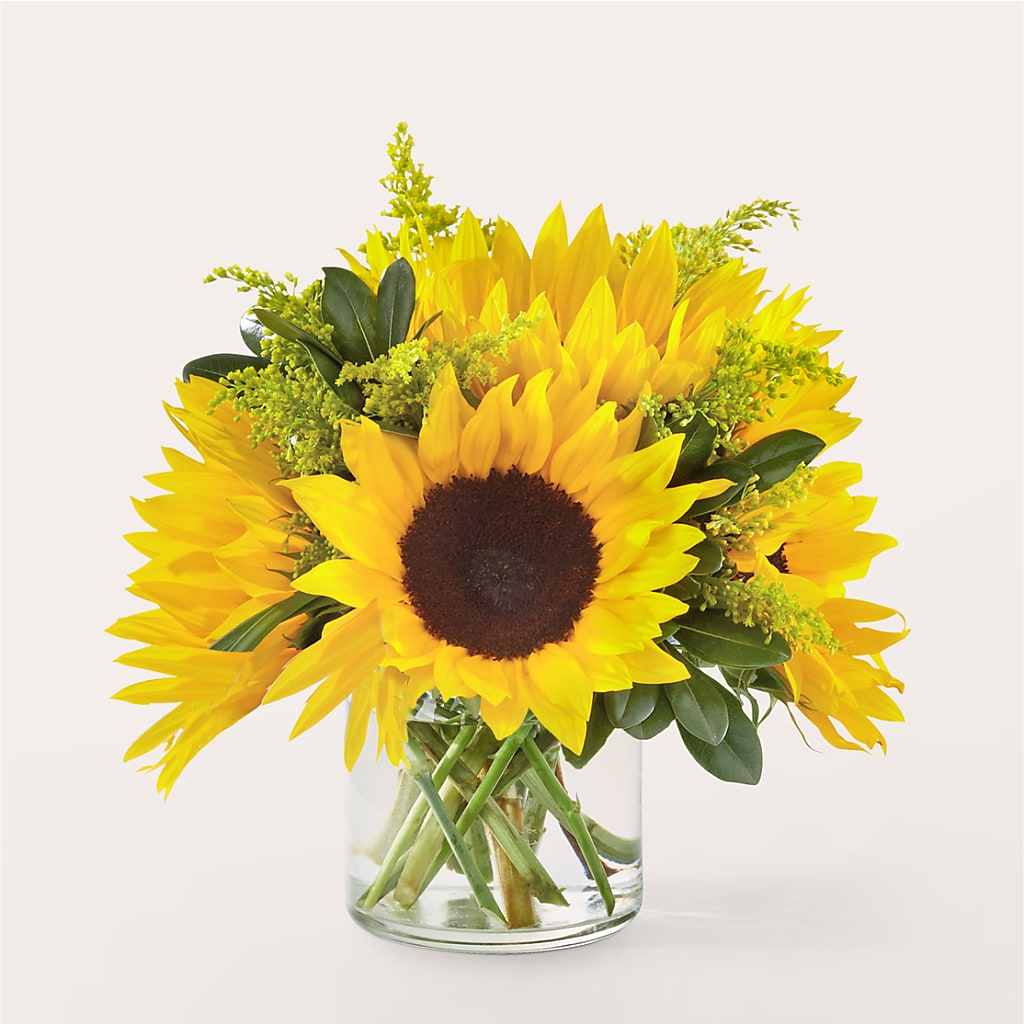 Beaming Sunflower Bouquet – A Flower Matters, Dallas TX