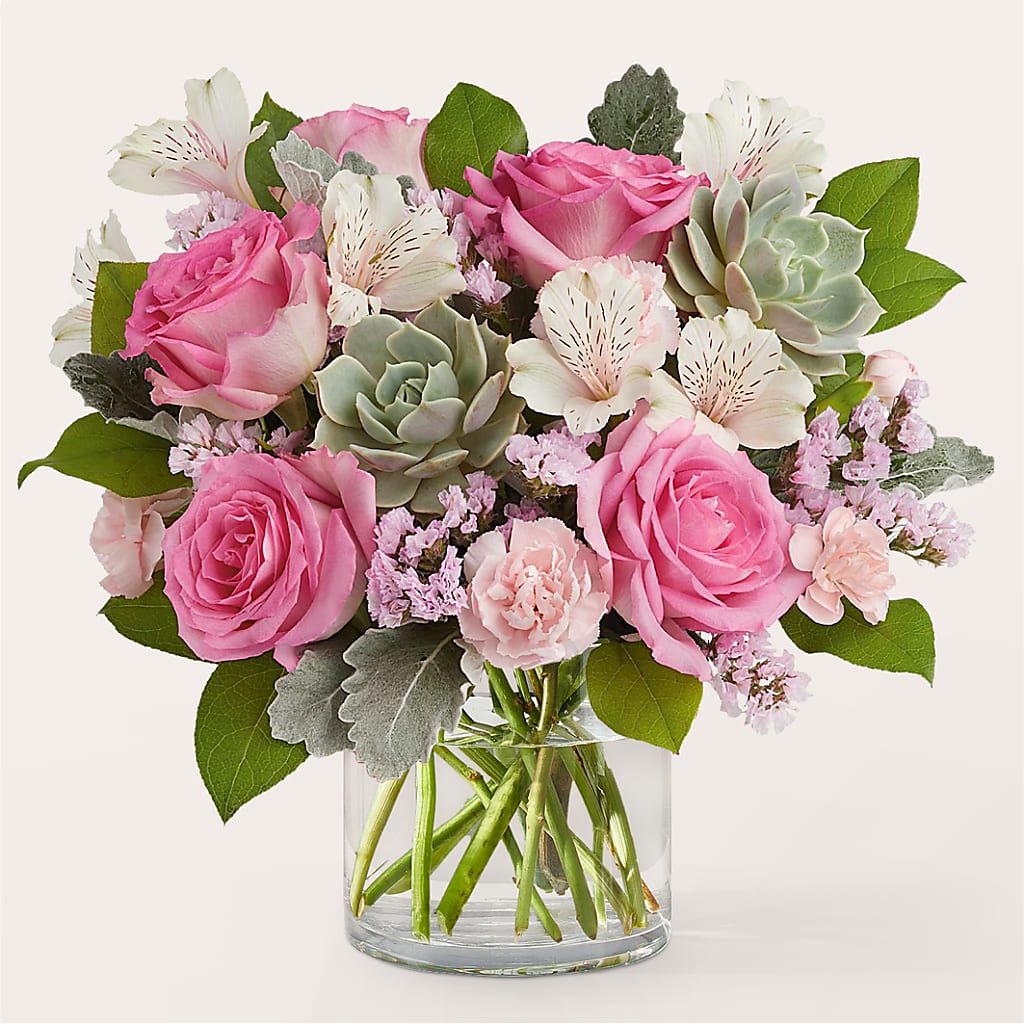 Dusty Rose Bouquet – A Flower Matters, Dallas TX