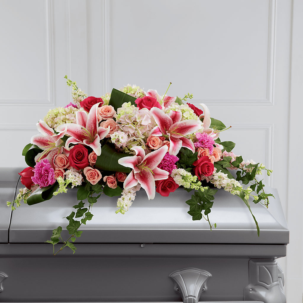 Splendid Grace Casket Spray – A Flower Matters, Dallas TX