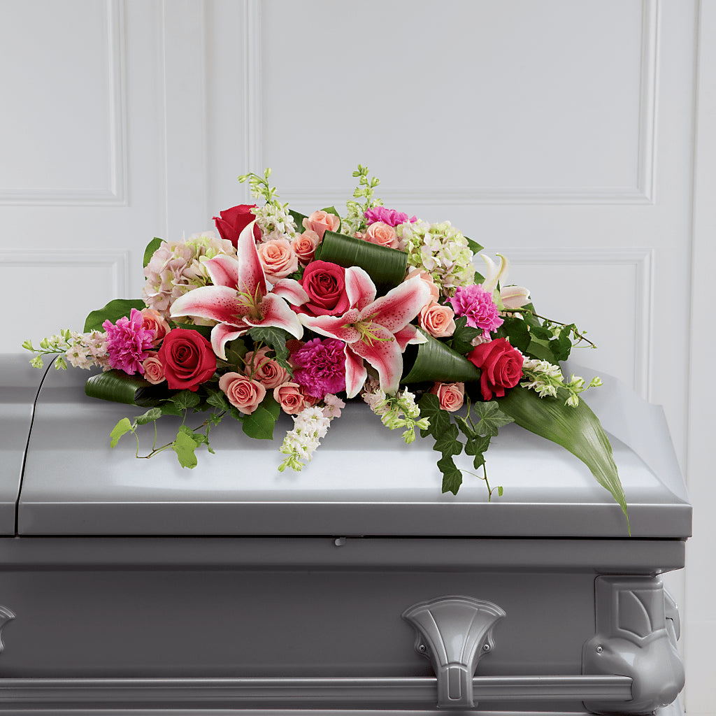 Splendid Grace Casket Spray – A Flower Matters, Dallas TX