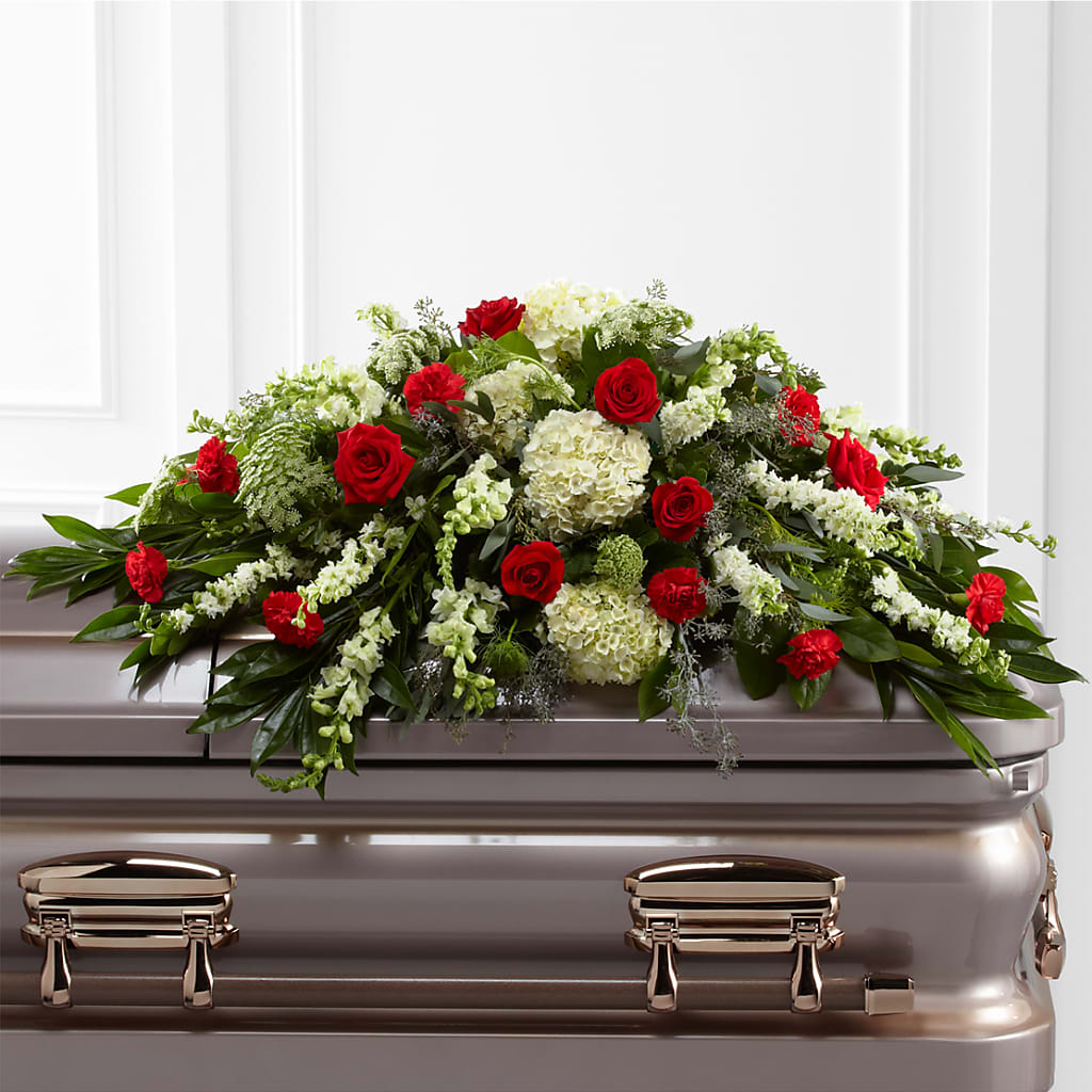 Sincerity Casket Spray – A Flower Matters, Dallas TX