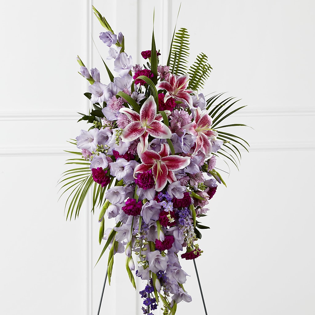 Tender Touch Standing Spray – A Flower Matters, Dallas TX