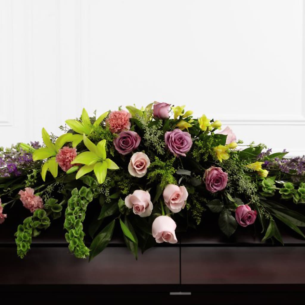 Forever Beloved Casket Spray – A Flower Matters, Dallas TX