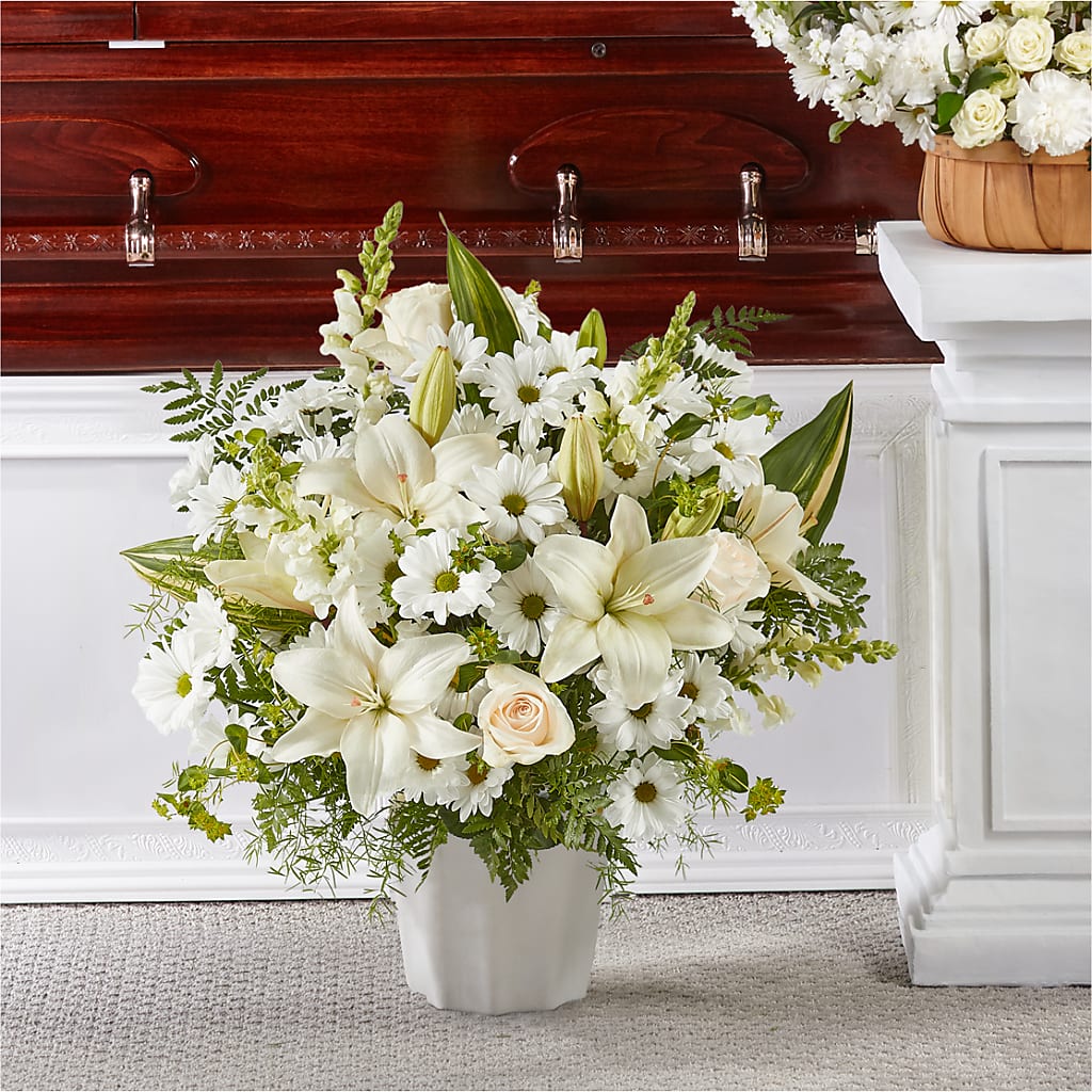 Thoughts of Tranquility Floor Basket – A Flower Matters, Dallas TX