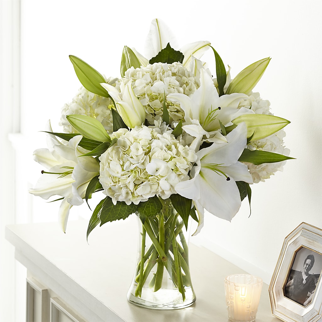 Compassionate Lily Bouquet – A Flower Matters, Dallas TX