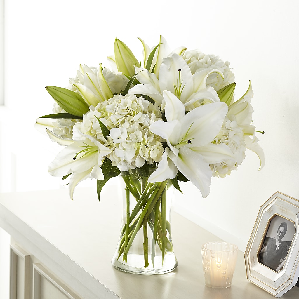 Compassionate Lily Bouquet – A Flower Matters, Dallas TX