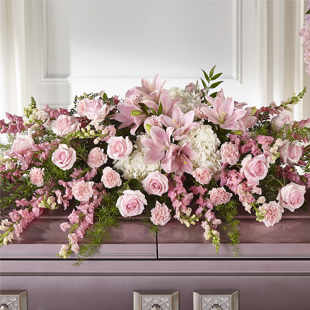 Life & Remembrance Casket Spray – A Flower Matters, Dallas TX