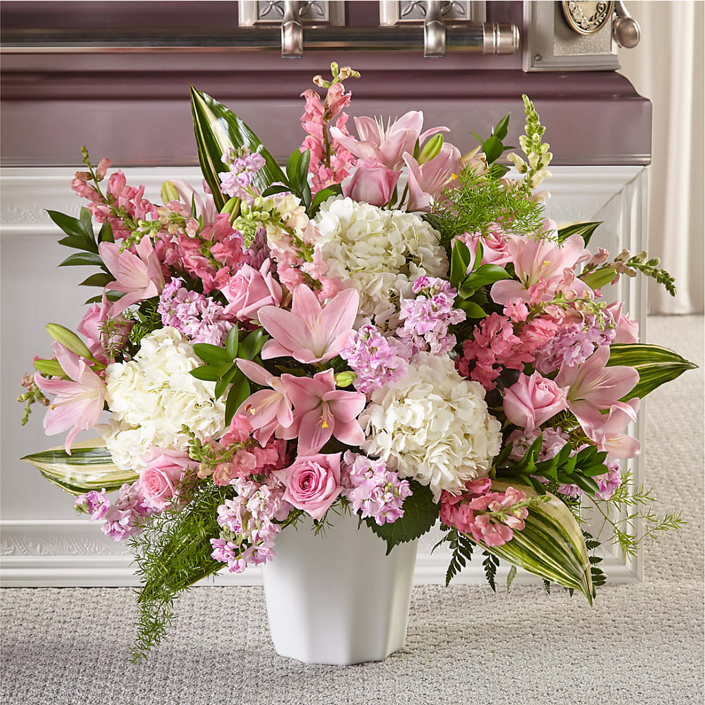 Simply Serene Floor Basket – A Flower Matters, Dallas TX