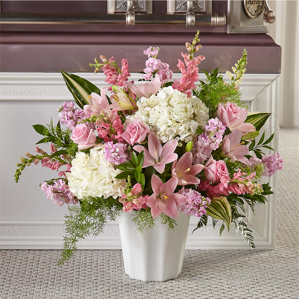 Simply Serene Floor Basket – A Flower Matters, Dallas TX