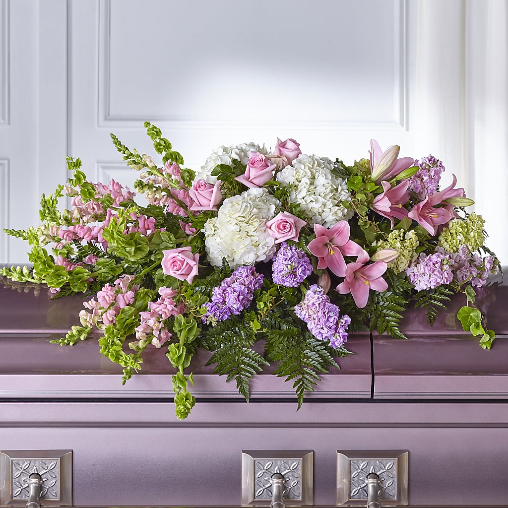 Life's Gratitude Casket Spray – A Flower Matters, Dallas TX