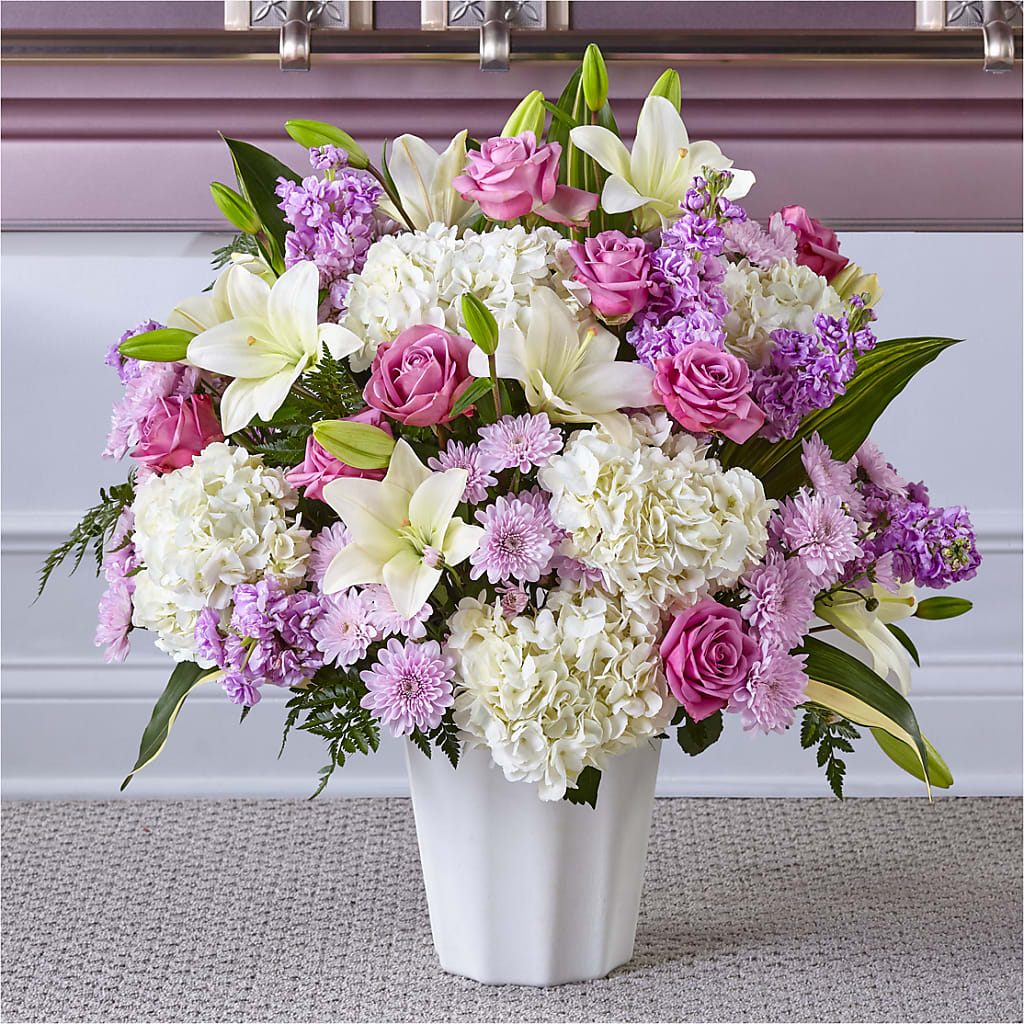 Heaven Sent Floor Basket – A Flower Matters, Dallas TX