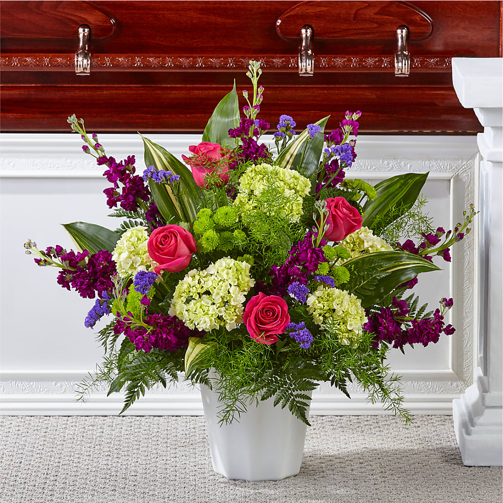 Beautiful Horizons Floor Basket – A Flower Matters, Dallas TX