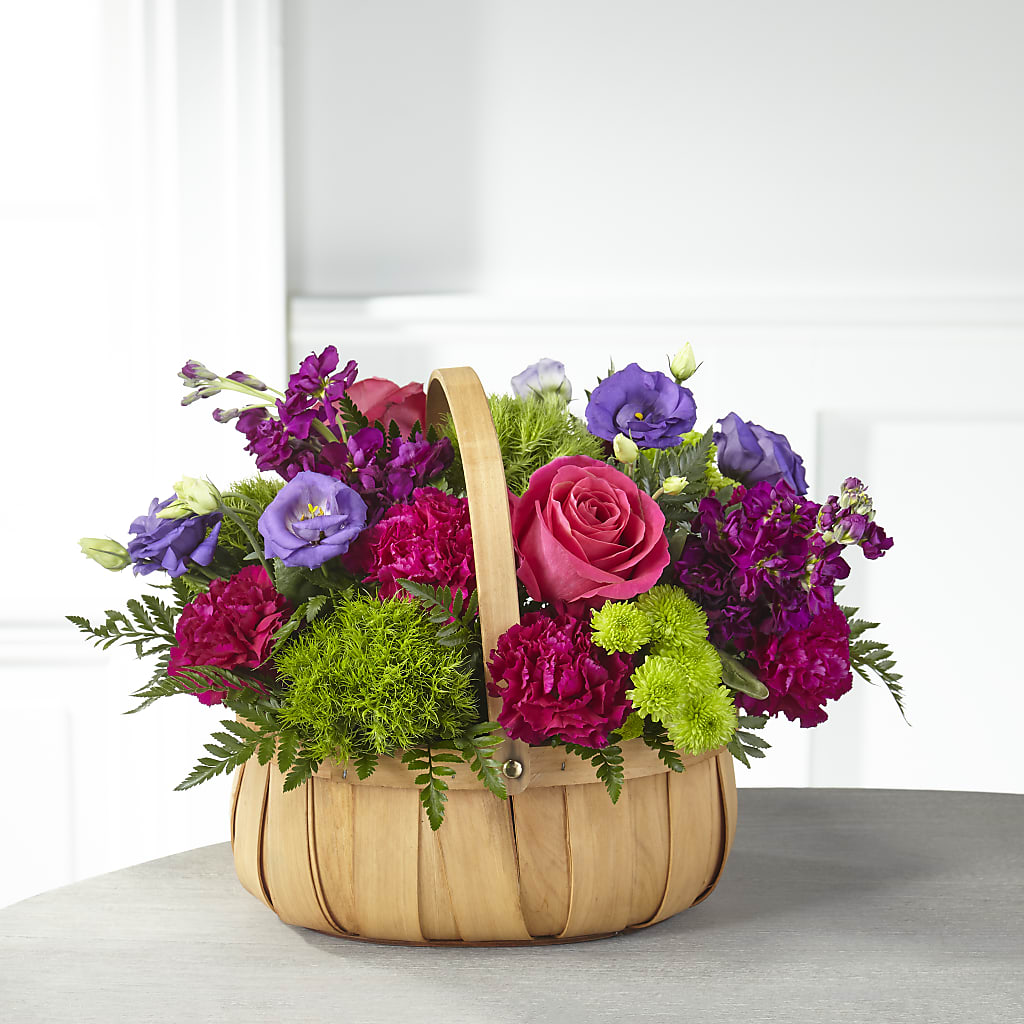 Serene Sanctuary Basket – A Flower Matters, Dallas TX