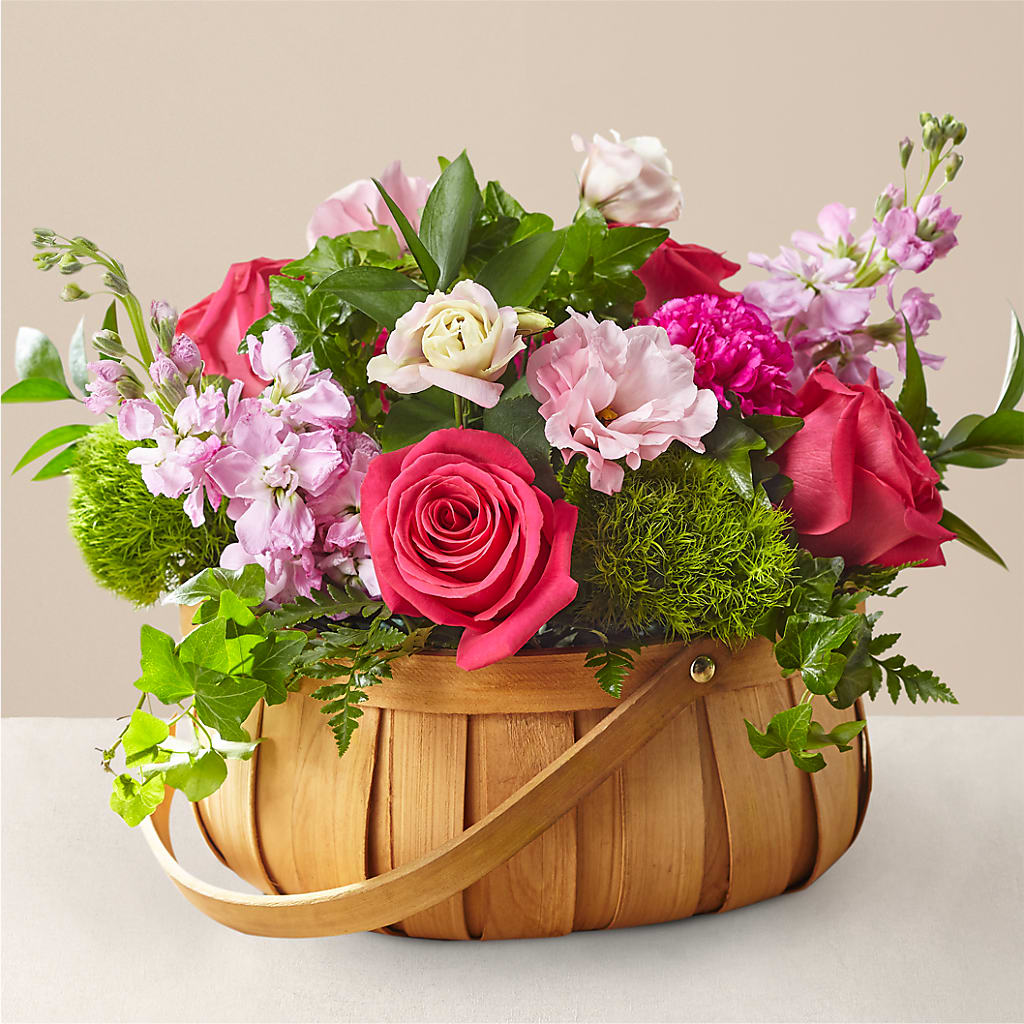 Radiance in Bloom Basket – A Flower Matters, Dallas TX