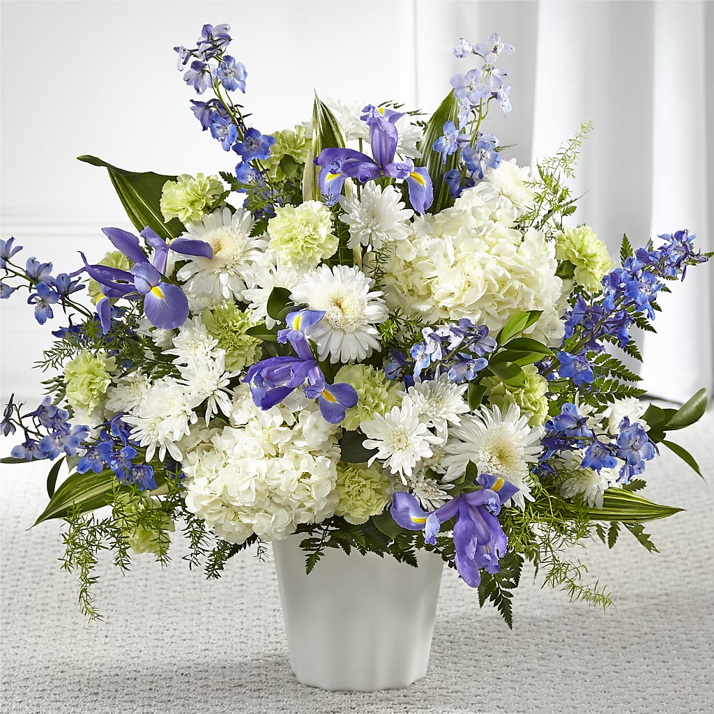 Soft Serenity Floor Basket – A Flower Matters, Dallas TX