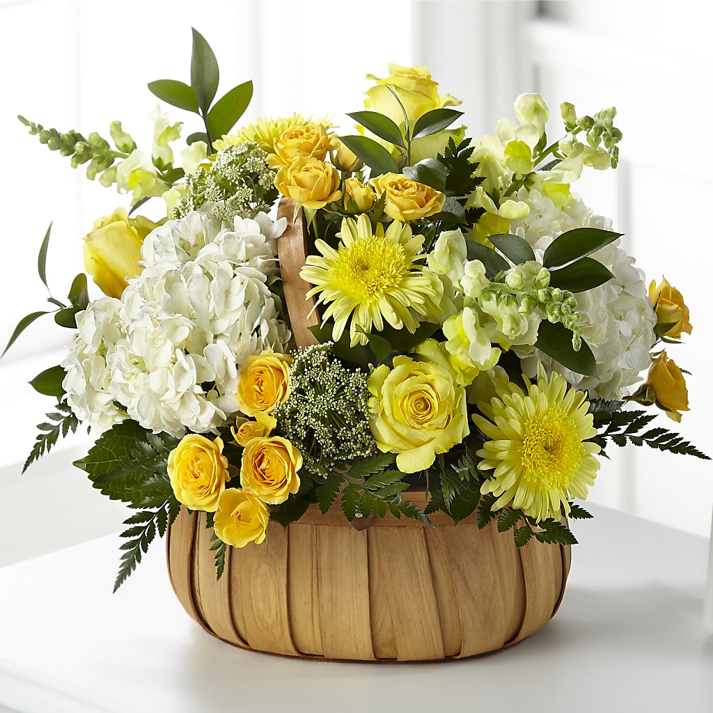 Rustic Remembrance Basket – A Flower Matters, Dallas TX
