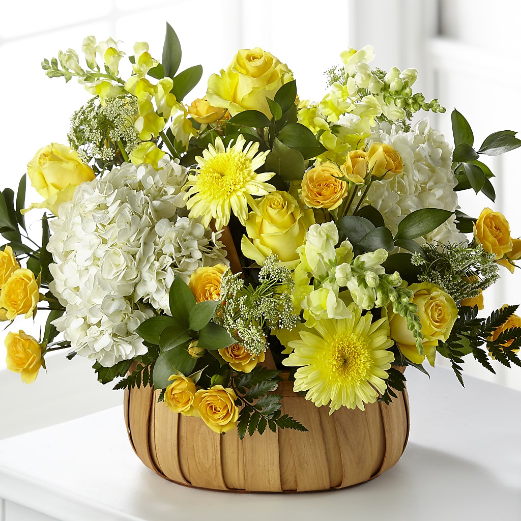 Rustic Remembrance Basket – A Flower Matters, Dallas TX