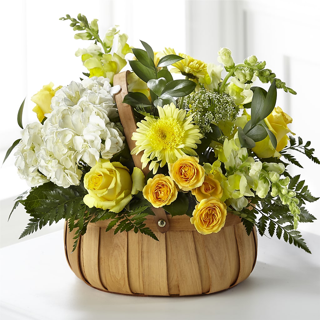 Rustic Remembrance Basket – A Flower Matters, Dallas TX