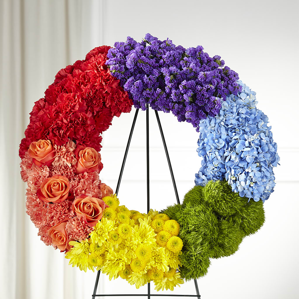 Circle of Love Wreath – A Flower Matters, Dallas TX