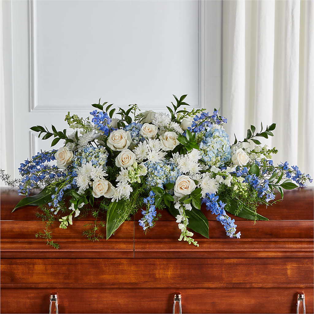 Timeless Essence Casket Spray – A Flower Matters, Dallas TX