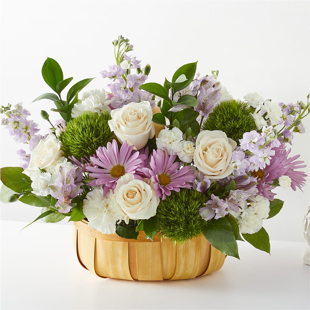 Peace & Love Basket – A Flower Matters, Dallas TX