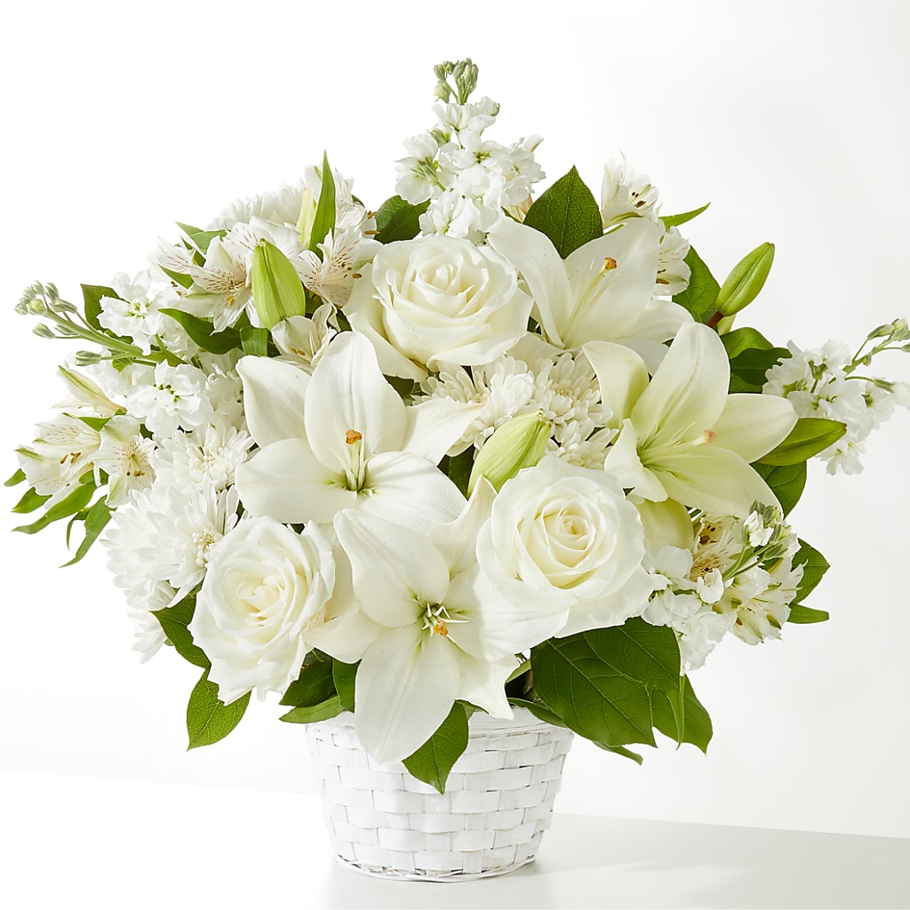 Peaceful Reflections Arrangement – A Flower Matters, Dallas TX