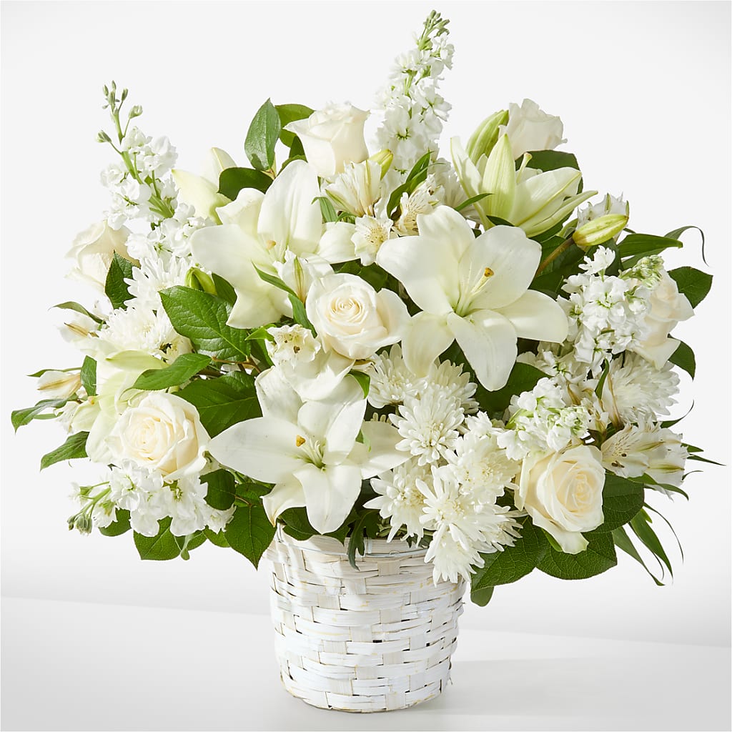 Peaceful Reflections Arrangement – A Flower Matters, Dallas TX