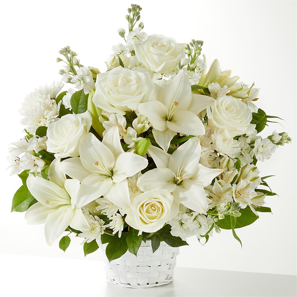 Peaceful Reflections Arrangement – A Flower Matters, Dallas TX