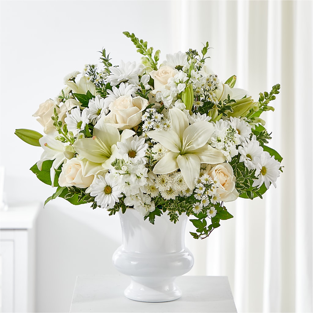 Uplifting Urn Arrangement – A Flower Matters, Dallas TX