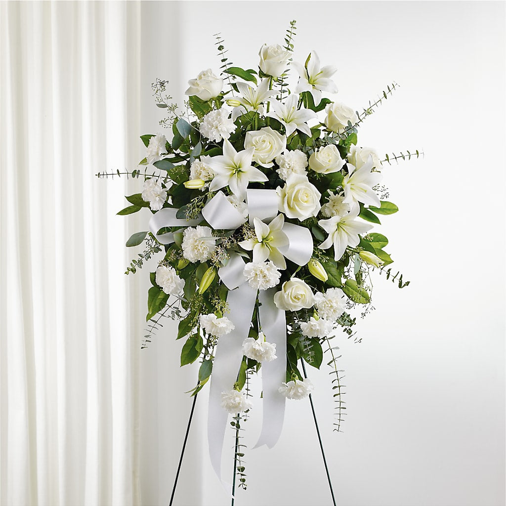 With Care Standing Spray – A Flower Matters, Dallas TX