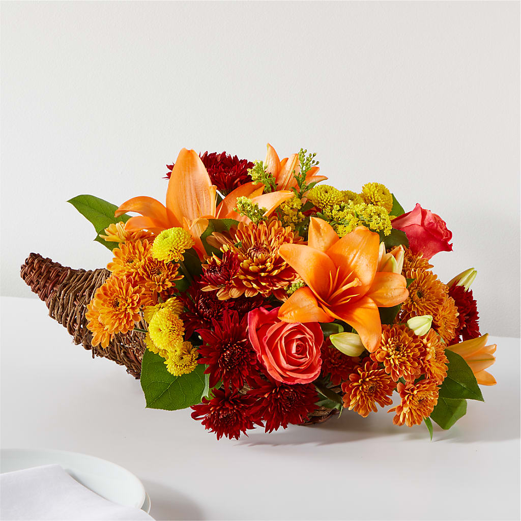Bouquet of Blessings Cornucopia – A Flower Matters, Dallas TX