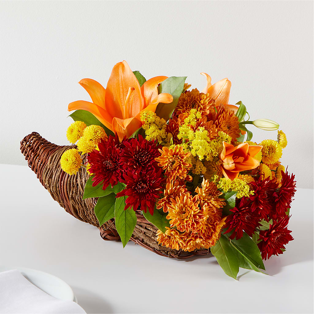 Bouquet of Blessings Cornucopia – A Flower Matters, Dallas TX