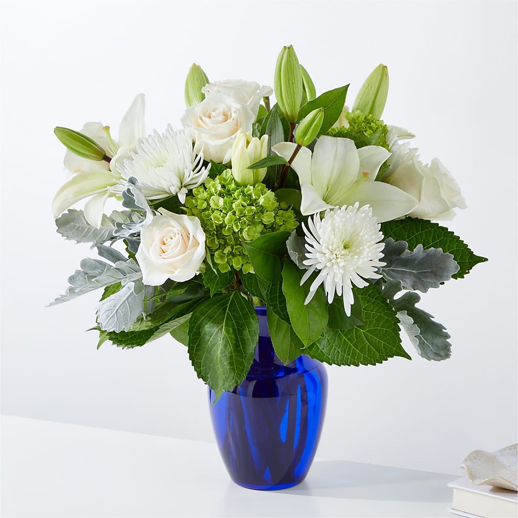 Snowy Dreams Bouquet – A Flower Matters, Dallas TX